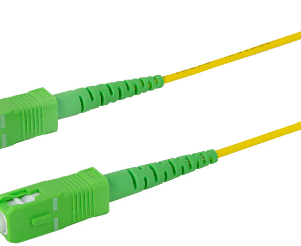 LogiLink LWL patchkabel, 2x SC-Simplex, OS2, 0,5 m, geel