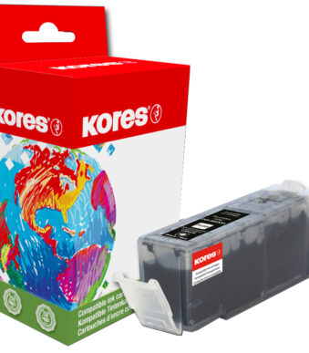 Kores inktcartridge G1576BK vervangt Canon PGI-580XL, zwart