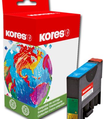 Kores inktcartridge G1627C vervangt EPSON T2712, cyaan