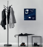 sigel glas-magneetbord Artverum Design Galaxy, (B)480 mm