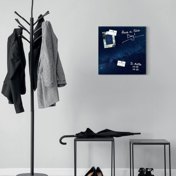 sigel glas-magneetbord Artverum Design Galaxy, (B)480 mm