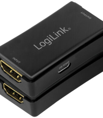 LogiLink 4K HDMI signaalversterker, 25 m bereik, 60 Hz