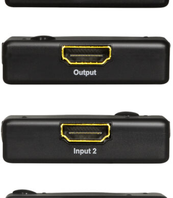 LogiLink Full HD Mini HDMI Switch, 3-voudig, zwart