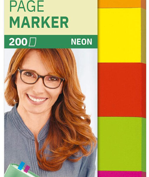 sigel kleefstrips Neon, 50 x 20 mm, 200 vel