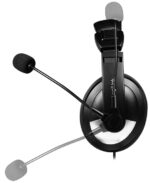 LogiLink Stereo-Headset met besturingseenheid , 1x USB-A, zwart