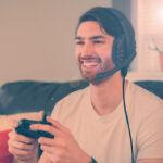 LogiLink USB-Headset High Quality, met microfoon, zwart/rood