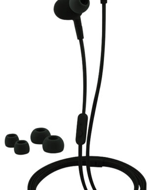 LogiLink In-Ear Headset, beschermd tegen water, zwart