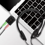 LogiLink stereo headset, met microfoon, zwart