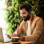 LogiLink Mono Headset, met microfoon, 3,5 mm Jackplug