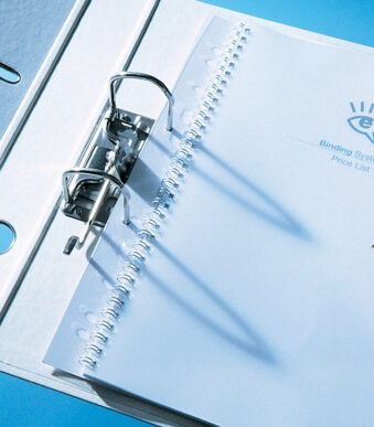 GBC ordnerstrips FileStrips voor plastic- en draadbindrug / Wire-o