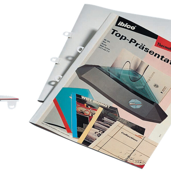 GBC filingstrip voor thermobindmappen, van PVC, wit