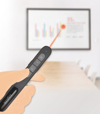 LogiLink Wireless Presenter 2,4 GHz, draadloos, zwart