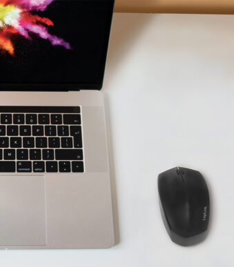 LogiLink optische muis, draadloos, zwart