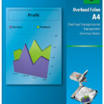 sigel Inkjet-Folie, DIN A4, transparant, helder, 100 my