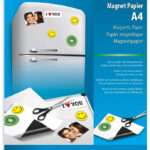 sigel Inkjet-magneetpapier, speciaalcoating, DIN A4, wit, 5 vel