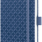 sigel notitieboek Jolie Flair, kunstleer, DIN A6, indigo blauw