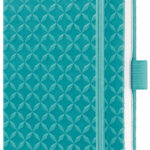 sigel notitieboek Jolie Flair, kunstleer, DIN A6, turquoise