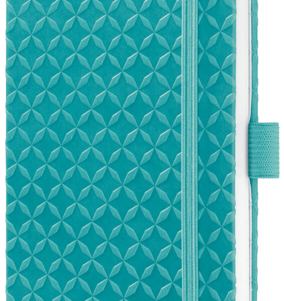 sigel notitieboek Jolie Flair, kunstleer, DIN A6, turquoise