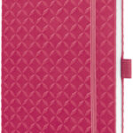 sigel notitieboek Jolie Flair, kunstleer, DIN A5, fuchsia