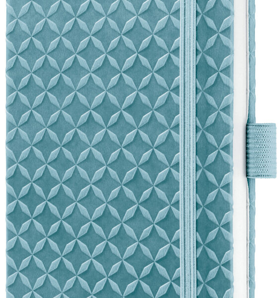 sigel notitieboek Jolie Flair, kunstleer, DIN A6, hemelsblauw