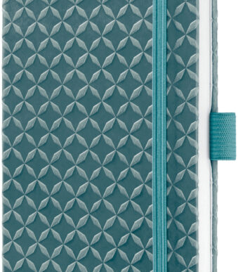 sigel notitieboek Jolie Flair, kunstleer, DIN A5, oceaanblauw