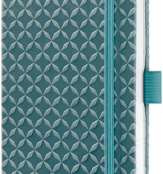 sigel notitieboek Jolie Flair, kunstleer, DIN A5, oceaanblauw