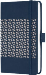 sigel notitieboek Jolie Impress, kunstleer, A6, donkerblauw