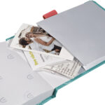 sigel notitieblok Jolie Beauty 'Rainbow Turquoise', DIN A6+