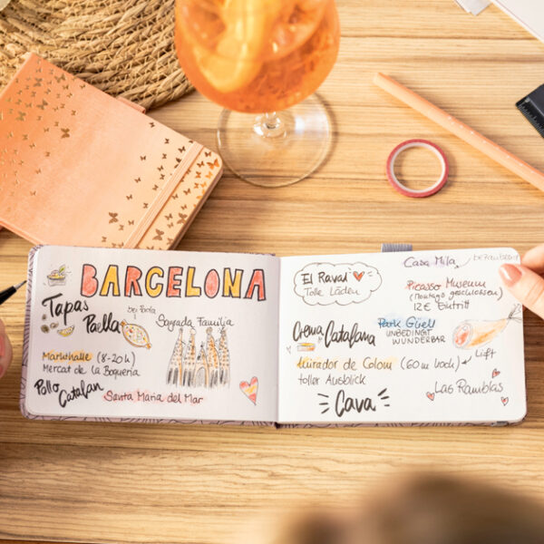 sigel notitieblok Jolie Beauty 'Mystic Sun', DIN A6+