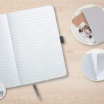 sigel notitieboek Jolie Beauty 'Autumn Linear Leaves', DIN A5