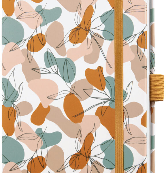 sigel notitieboek Jolie Beauty 'Autumn Linear Leaves', DIN A5