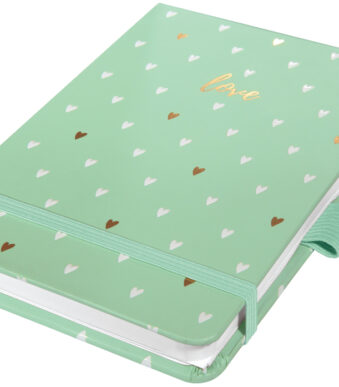 sigel notitieblok Jolie Beauty 'Mint Love', DIN A6+