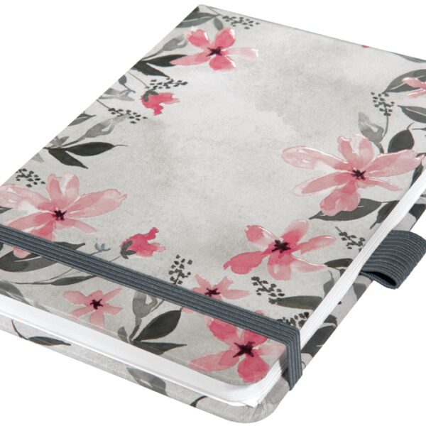 sigel notitieblok Jolie Beauty 'Loose Florals Grey', DIN A6+