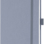 sigel notitieboek Jolie Feel, textiel, DIN A5, gelinieerd, lila