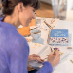 sigel spiraalboek Jolie Inspire 'Batik Holi', DIN A5