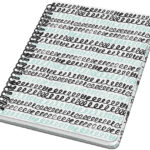 sigel spiraalboek Jolie Inspire 'Curly Mint', DIN A5