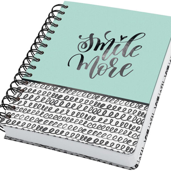 sigel spiraalboek Jolie Inspire 'Curly Mint', DIN A5