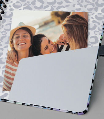 sigel spiraalboek Jolie Inspire 'Blue Leo Love', DIN A5