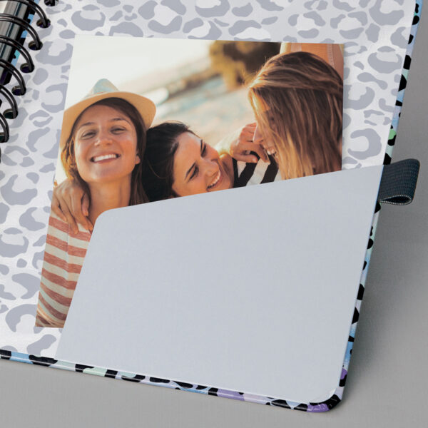 sigel spiraalboek Jolie Inspire 'Blue Leo Love', DIN A5