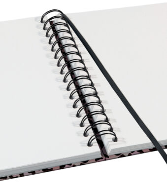 sigel spiraalboek Jolie Inspire 'Pink Leo Love', DIN A5