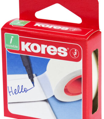 Kores plakband Invisible Tape, 19 mm x 33 m, mat