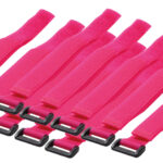 LogiLink klittenband-kabelbinder, 500 x 20 mm, paars