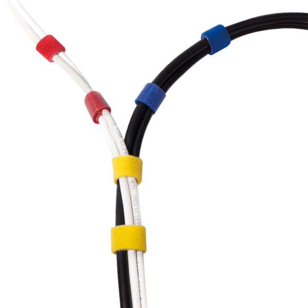 LogiLink klittenband, 16 mm x 4 m, zwart