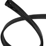 LogiLink kabelslang met ritssluiting, 5,0 m, zwart