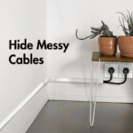 LogiLink kabelgoot-set voor wandinstallatie, wit