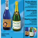 sigel inkjet fles-etiketten, 80 x 120 mm, 85 g/m2