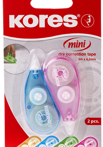 Kores wegwerp-correctieroller ´MINI´, 5 mm x 5 m, blister