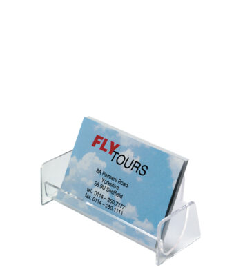 sigel visitekaarthouder 1-vak, glashelder