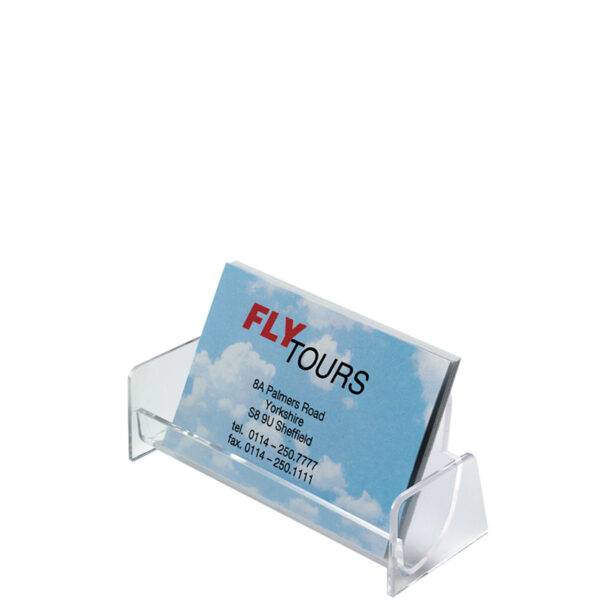 sigel visitekaarthouder 1-vak, glashelder