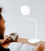 LogiLink staande LED-bureaulamp, wit